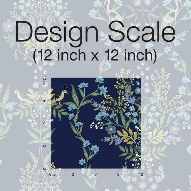 luxembourg-premium-peel-stick-wallpaper-navy-york-wallcoverings-psw1328rl - York Wallcoverings Wallpaper