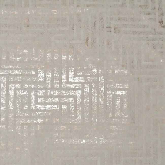 A Maze Wallpaper Glintcream - York Wallcoverings - Y6220202 - York Wallcoverings Wallpaper
