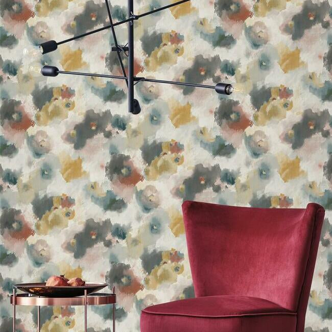 impressionist-floral-wallpaper-copper-blue-york-wallcoverings-uc3822