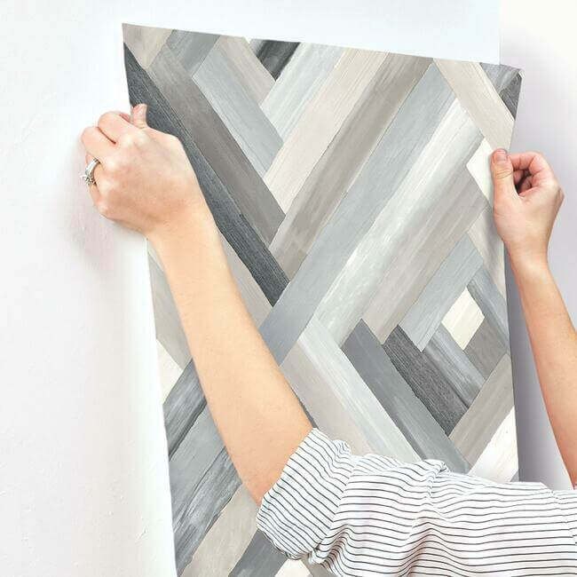wynwood-geometric-grey-wallpaper-york-wallcoverings-uc3834 - York Wallpaper Wallpaper