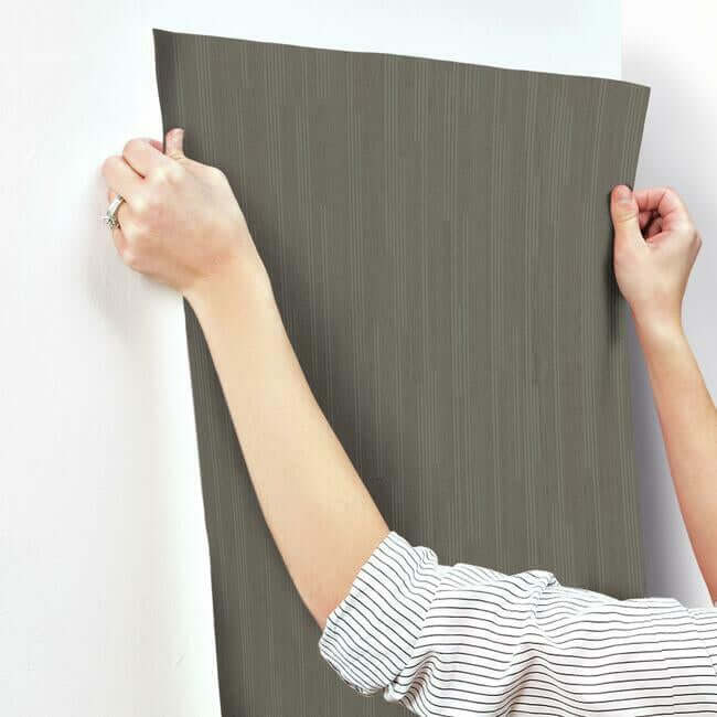 vertical-plumb-wallpaper-charcoal-york-wallcoverings-nv5500 - York Wallcoverings Wallpaper