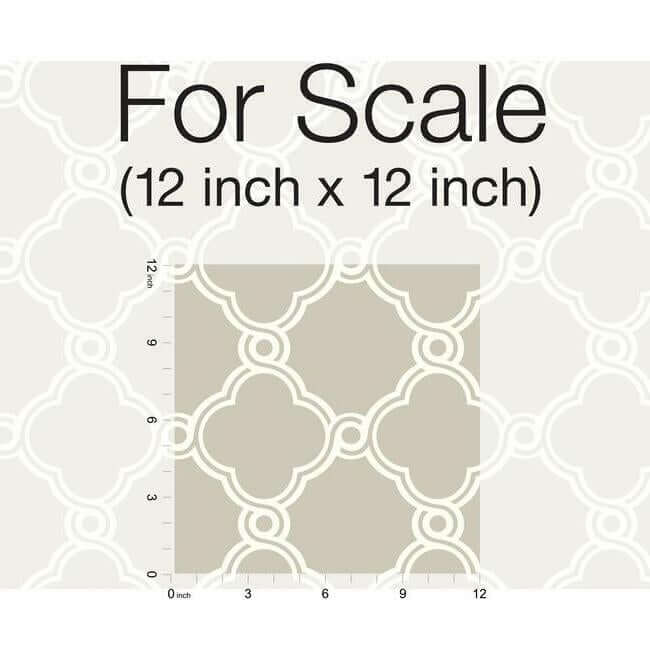 open-trellis-wallpaper-taupe-york-wallcoverings-ss2508 - York Wallcoverings Wallpaper