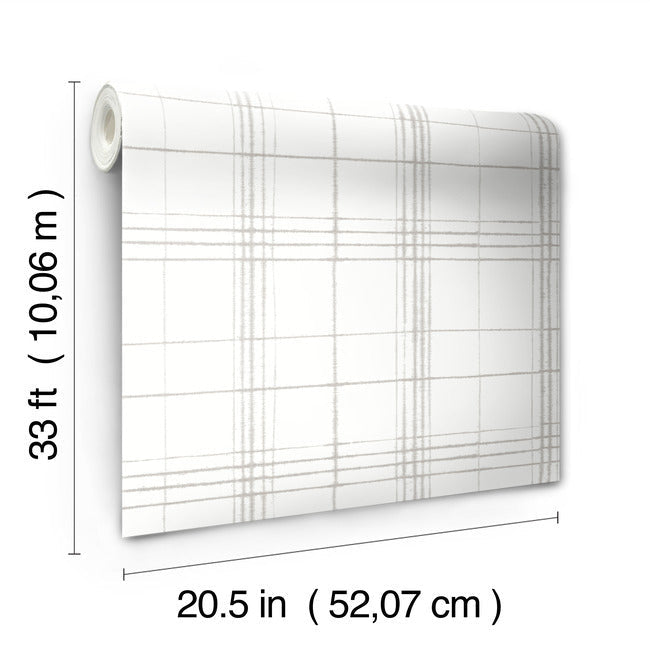 farmhouse-plaid-wallpaper-linen-white-york-wallcoverings-fh4019