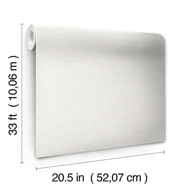silk-linen-weave-wallpaper-white-york-wallcoverings-fh4059 - York Wallcoverings Wallpaper