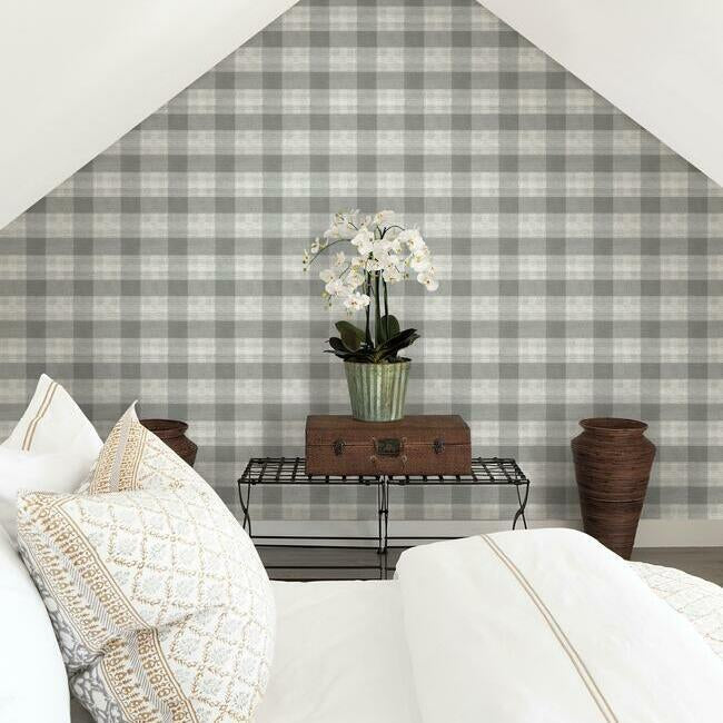 woven-buffalo-check-wallpaper-grey-york-wallcoverings-fh4081