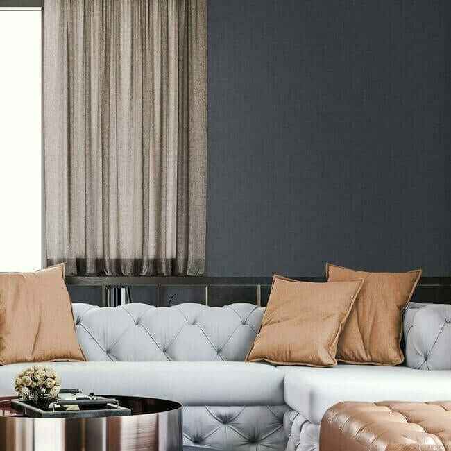 Gunny Sack Texture Blue Wallpaper - York Wallcoverings - 5555 - York Wallcoverings Wallpaper
