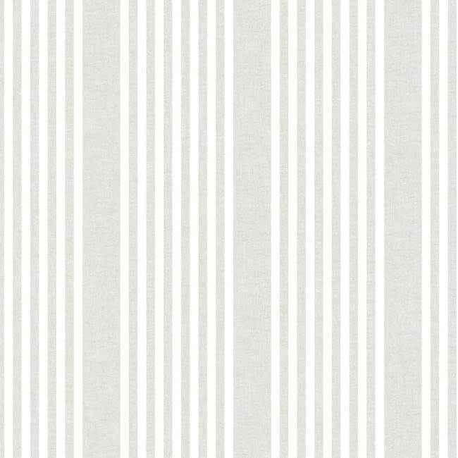 French Linen Stripe Soft Linen Wallpaper - York Wallcoverings - SR1581 - York Wallcoverings Wallpaper