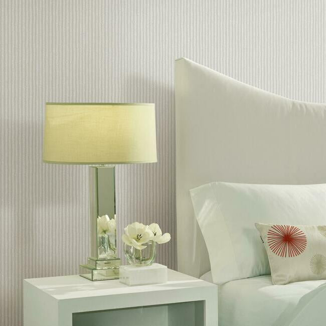 shodo-stripe-wallpaper-arctic-grey-york-wallcoverings-sr1509 - York Wallcoverings Wallpaper