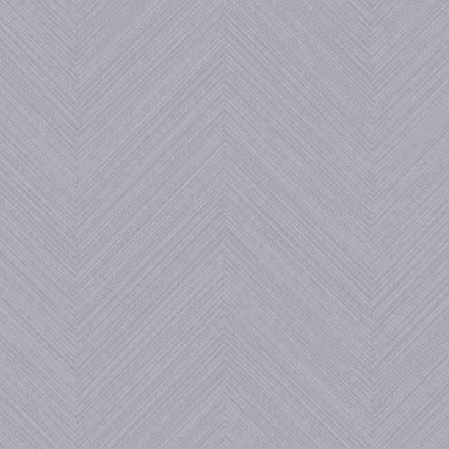 Lavender Grey Swept Chevron Wallpaper - York Wallcoverings - SR1601 - York Wallcoverings Wallpaper