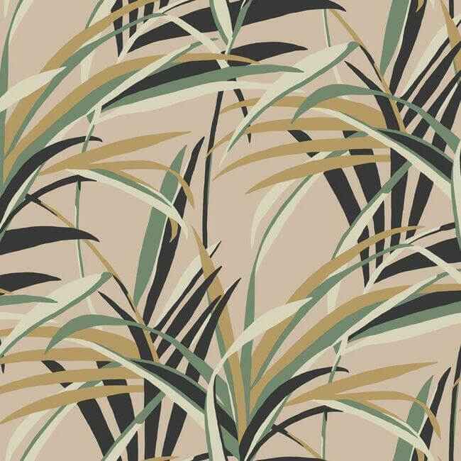 Tropical Paradise Blush Wallpaper - York Wallcoverings - TC2608 - York Wallcoverings Wallpaper