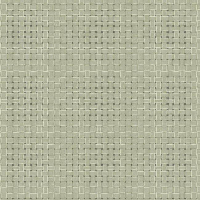 paradise-island-weave-green-wallpaper-york-wallcoverings-tc2613 - York Wallpaper Wallpaper