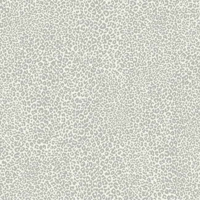 Leopard King Grey Wallpaper - York Wallcoverings - TC2683 - York Wallcoverings Wallpaper