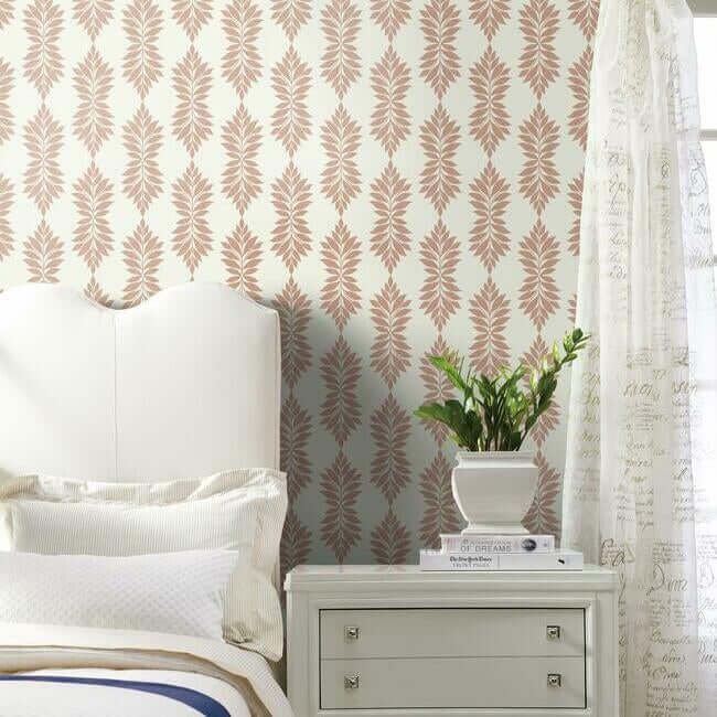 broadsands-botanica-coral-wallpaper-york-wallcoverings-cv4426 - York Wallpaper Wallpaper