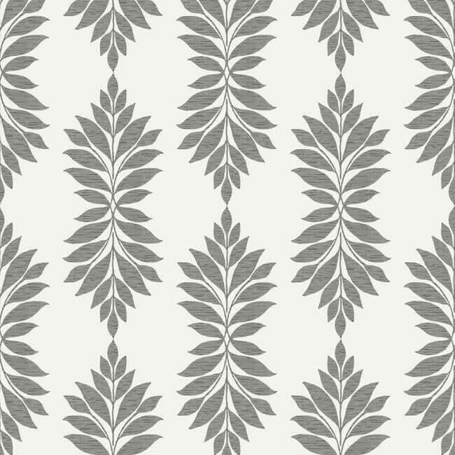 broadsands-botanica-grey-off-white-wallpaper-york-wallcoverings-cv4427 - York Wallcoverings Wallpaper
