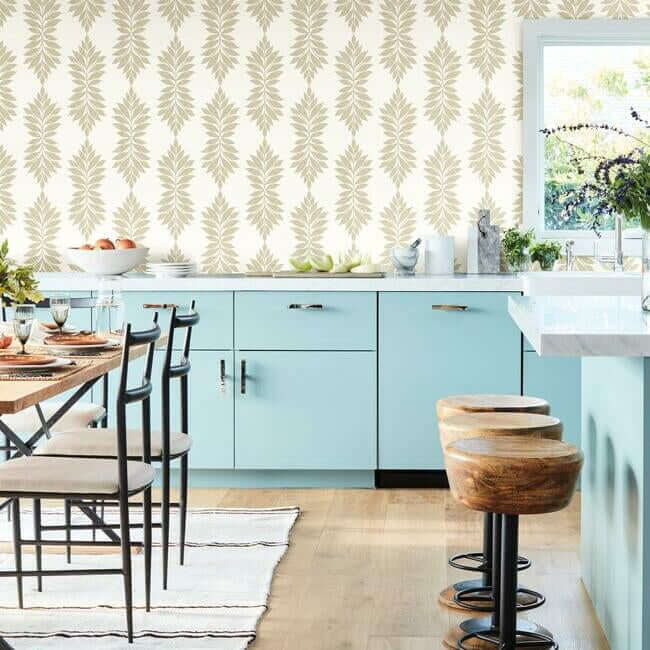broadsands-botanica-beige-wallpaper-york-wallcoverings-cv4424 - York Wallpaper Wallpaper