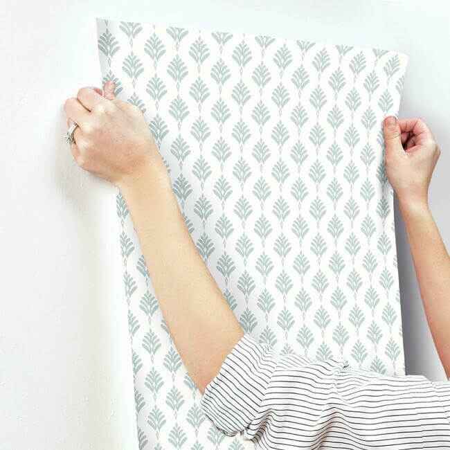 French Scallop Light Grey Wallpaper - York Wallcoverings - CV4460 - York Wallcoverings Wallpaper
