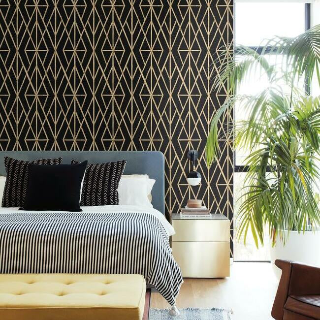 riviera-bamboo-trellis-wallpaper-black-natural-york-wallcoverings-cv4448