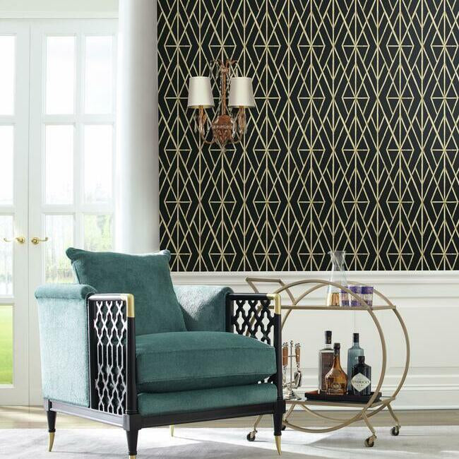 riviera-bamboo-trellis-wallpaper-black-natural-york-wallcoverings-cv4448
