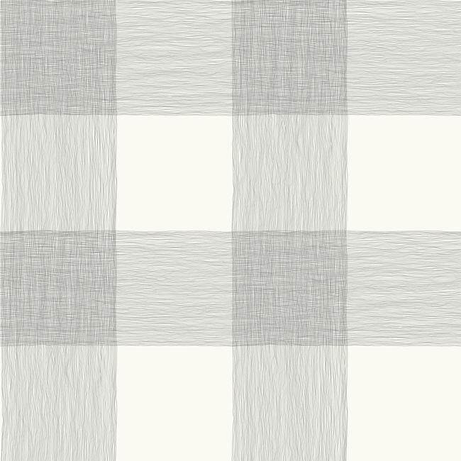 magnolia-home-common-thread-black-white-peel-stick-wallpaper-york-wallcoverings-psw1000rl - York Wallpaper Wallpaper