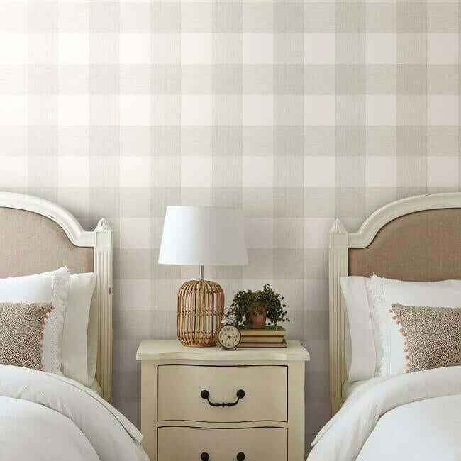 Magnolia Home Common Thread Green Peel & Stick Wallpaper - York Wallcoverings - PSW1155RL - York Wallcoverings Wallpaper