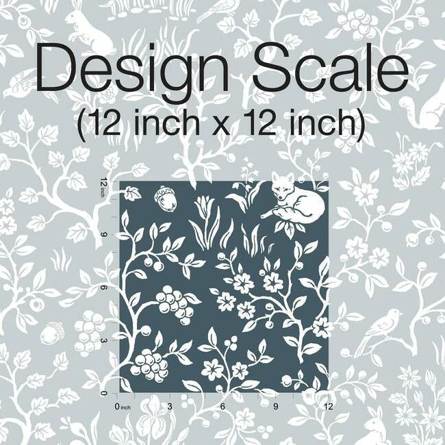 fox-hare-premium-peel-stick-wallpaper-navy-york-wallcoverings-psw1166rl