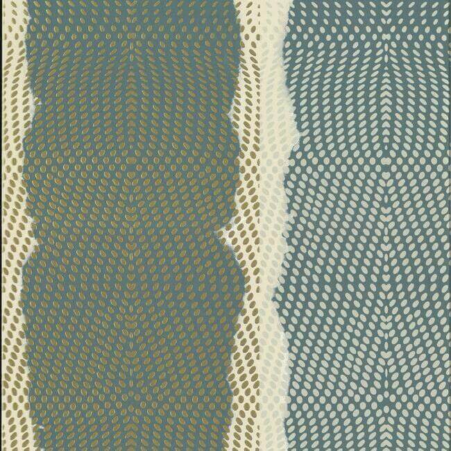 indigenous-teal-wallpaper-york-wallcoverings-ce3961 - York Wallpaper Wallpaper