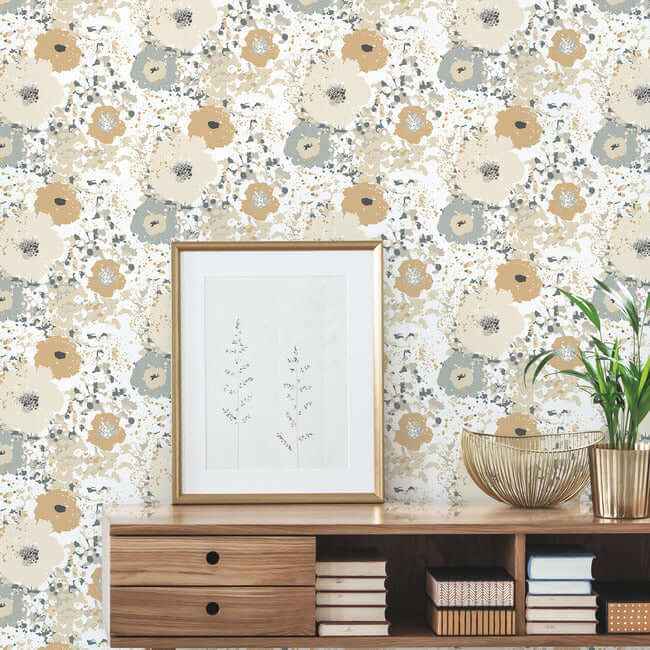 Spontaneity Metallic Wallpaper - York Wallcoverings - CE4011 - York Wallcoverings Wallpaper