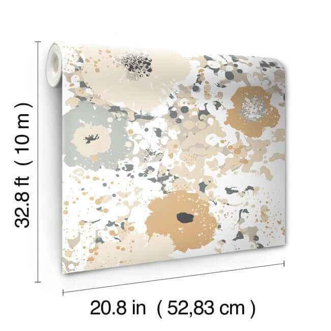 Spontaneity Metallic Wallpaper - York Wallcoverings - CE4011 - York Wallcoverings Wallpaper