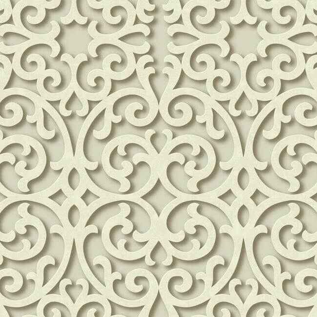 Fortuna Sure Strip Wallpaper Glint - York Wallcoverings - TD4724 - York Wallcoverings Wallpaper