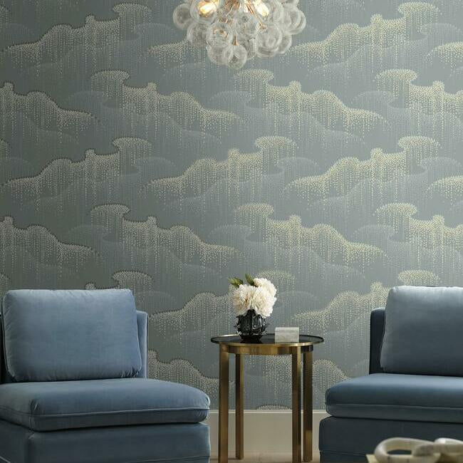 moonlight-pearls-wallpaper-quarry-york-wallcoverings-os4263 - York Wallcoverings Wallpaper