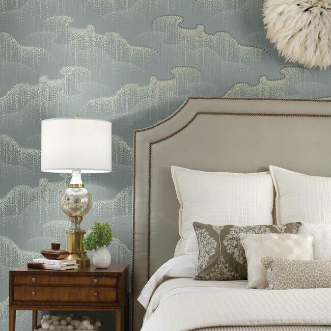 moonlight-pearls-wallpaper-quarry-york-wallcoverings-os4263 - York Wallcoverings Wallpaper