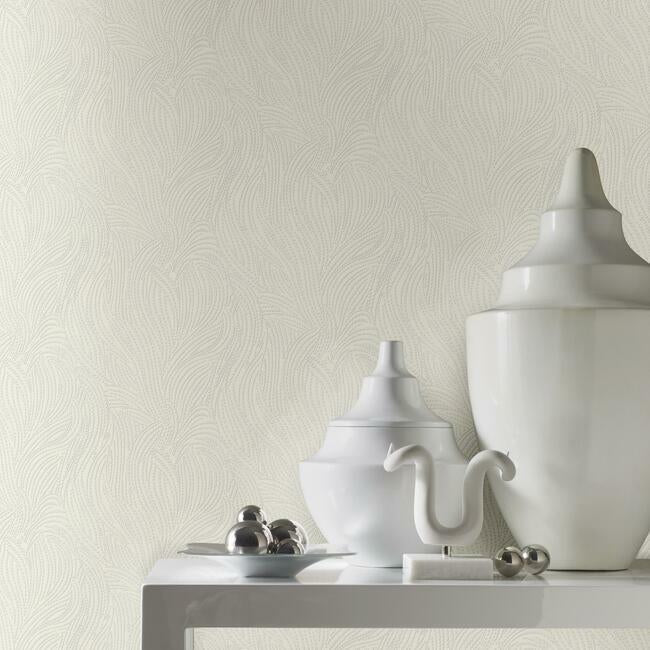 tempest-wallpaper-ivory-york-wallcoverings-os4301 - York Wallcoverings Wallpaper