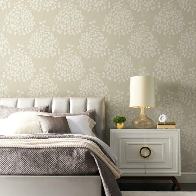 tender-wallpaper-pearl-taupe-york-wallcoverings-os4253 - York Wallcoverings Wallpaper