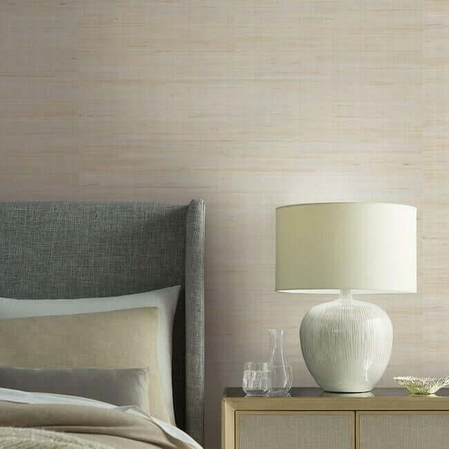 jute-silver-beige-metallic-wallpaper-york-wallcoverings-os4321 - York Wallpaper Wallpaper
