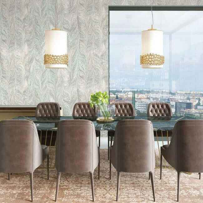Aura Wall Mural Beigegreen - York Wallcoverings - MCO2195 - York Wallcoverings Wallpaper