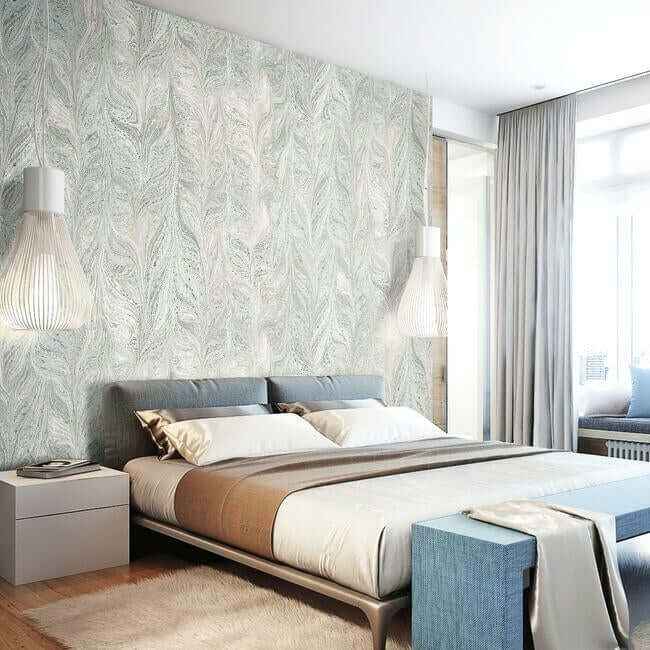 Aura Wall Mural Beigegreen - York Wallcoverings - MCO2195 - York Wallcoverings Wallpaper
