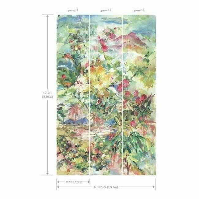 Capri Wall Mural Bright - York Wallcoverings - MU0250M - York Wallcoverings Wallpaper