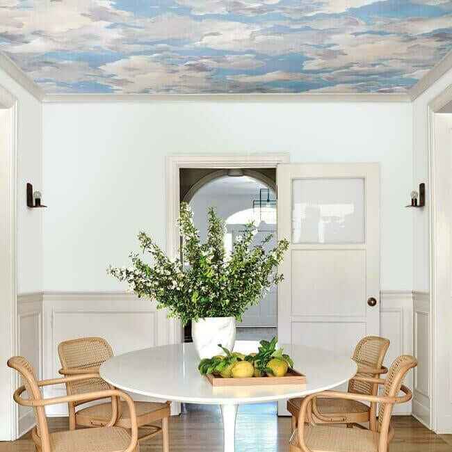 Cloud Over Wall Mural Blue Dawn - York Wallcoverings - MU0294M - York Wallcoverings Wallpaper