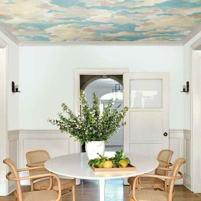 Cloud Over Wall Mural Sky Blue - York Wallcoverings - MU0295M - York Wallcoverings Wallpaper