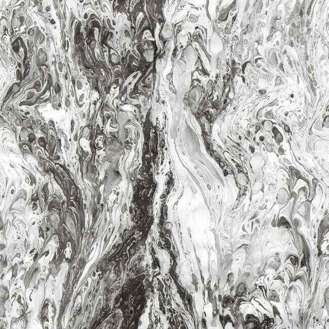 Watermark Wall Mural Black - York Wallcoverings - MU0227M - York Wallcoverings Wallpaper