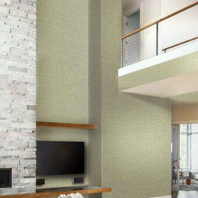 Stratus Textile Wallcovering Jade - York Wallcoverings - HW3636R - York Wallcoverings Wallpaper