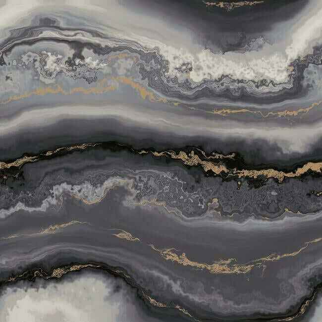 Moontide High Performance Wallpaper Smokey Quartz - York Wallcoverings - DA3500 - York Wallcoverings Wallpaper