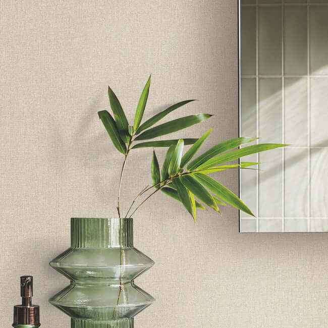 Gypsy Weave Champagne Wallpaper - York Wallcoverings - DA3581N - York Wallcoverings Wallpaper