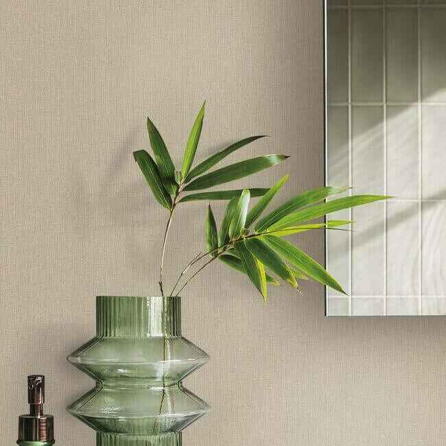 Gypsy Weave Light Brown Wallpaper - York Wallcoverings - DA3584N - York Wallcoverings Wallpaper