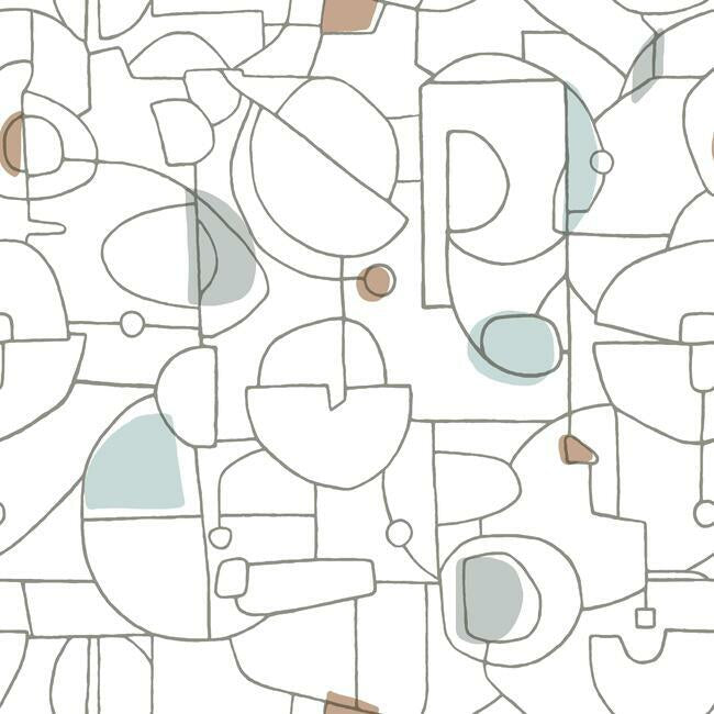 fauvist-premium-peel-stick-wallpaper-adobe-york-wallcoverings-psw1224rl - York Wallcoverings Wallpaper