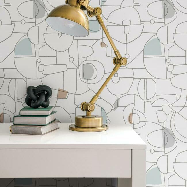 fauvist-premium-peel-stick-wallpaper-adobe-york-wallcoverings-psw1224rl - York Wallcoverings Wallpaper