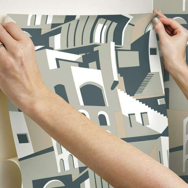 arch-architectural-premium-peel-stick-wallpaper-adobe-york-wallcoverings-psw1248rl - York Wallcoverings Wallpaper