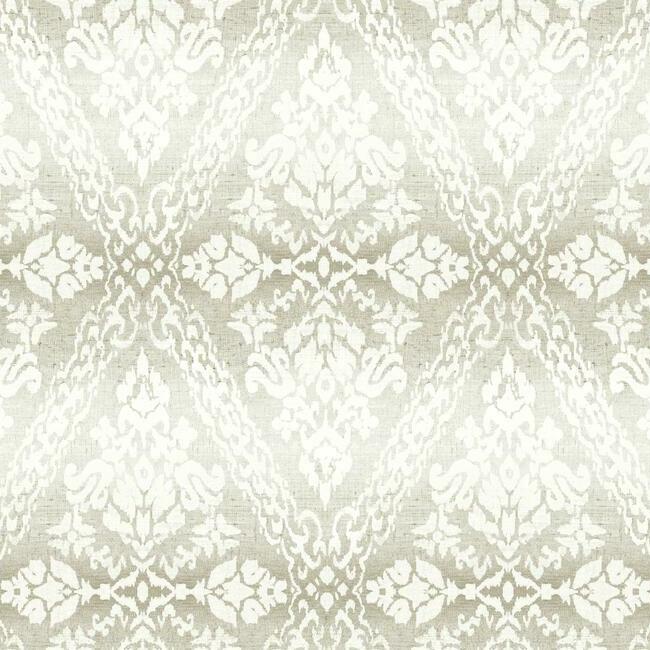 tudor-diamond-damask-off-white-wallpaper-york-wallcoverings-dm4933 - York Wallcoverings Wallpaper