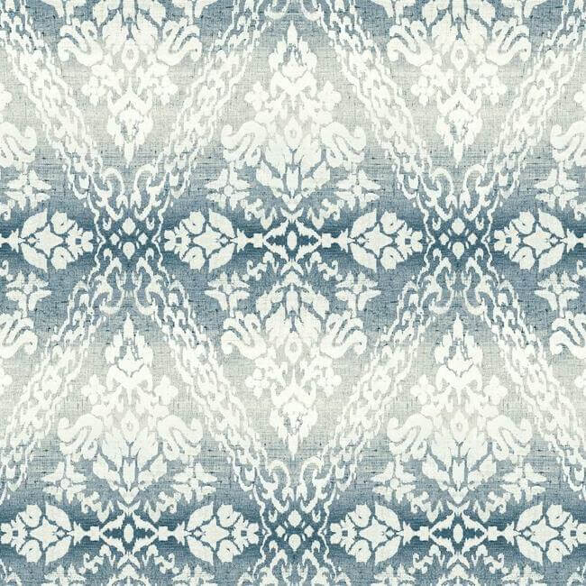 tudor-diamond-damask-navy-wallpaper-york-wallcoverings-dm4932 - York Wallcoverings Wallpaper