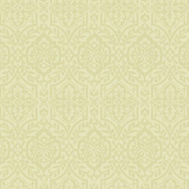 cathedral-damask-wallpaper-gold-york-wallcoverings-dm5035 - York Wallcoverings Wallpaper